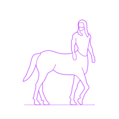Pop Culture Topics Mythical Beings Creatures Stencil Svg Vector, Free Vectors File